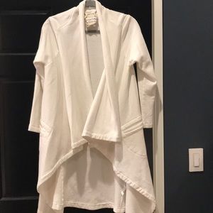 White Sweater/Duster jacket